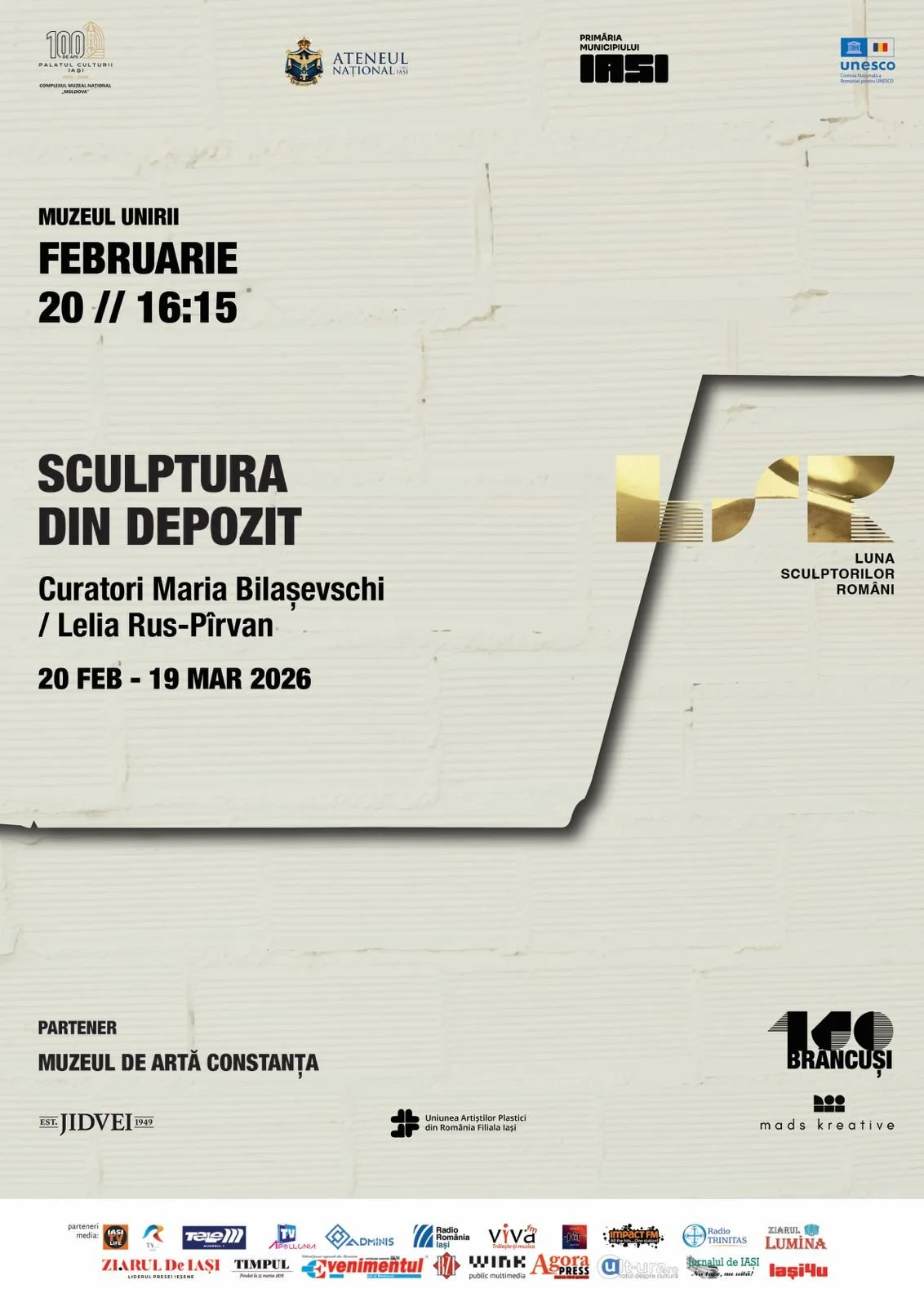 Luna Sculptorilor Români la Muzeul Unirii