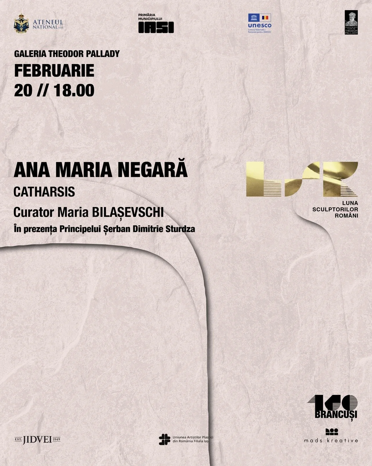 „Catharsis” - expoziție de Ana Maria Negară, în cadrul LSR 2026