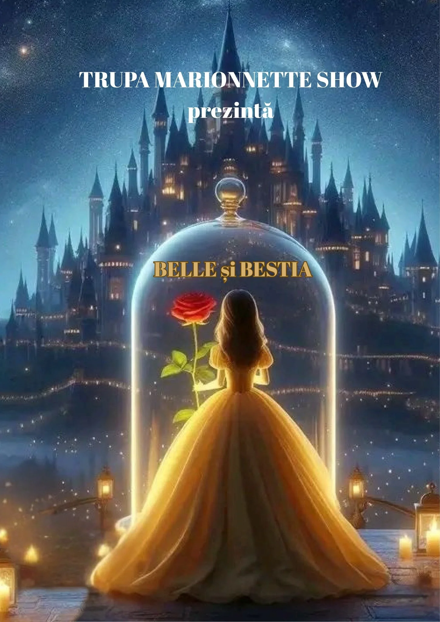 Teatru pentru copii: „Belle și Bestia”, la Ateneul Național Iași