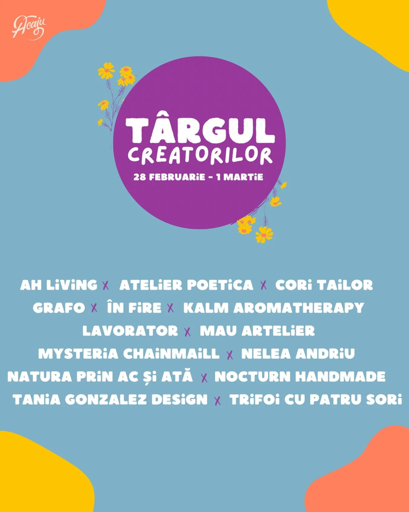 Târgul creatorilor la Acaju