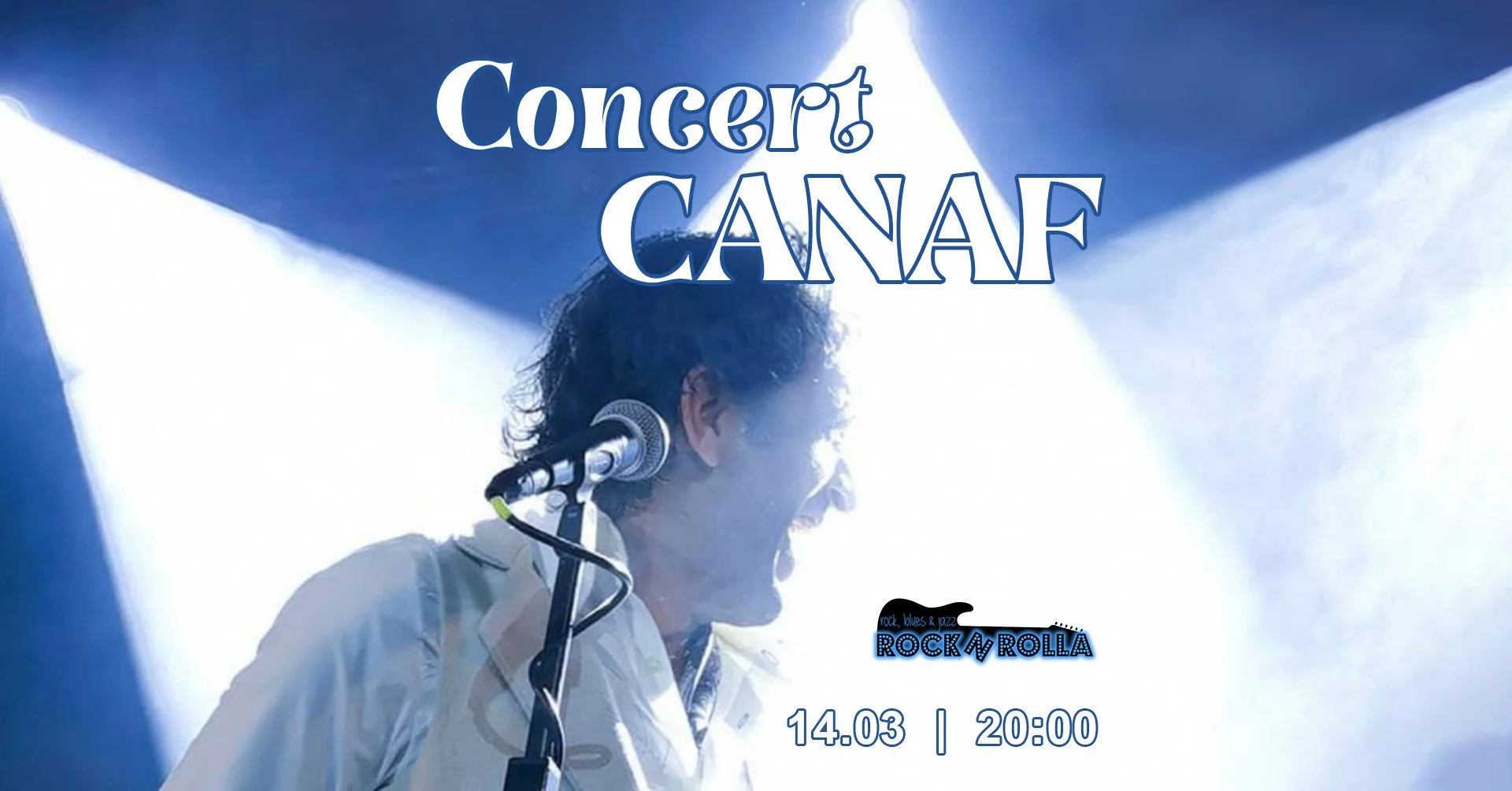 Iulian Canaf în concert live la Rocknrolla Iași