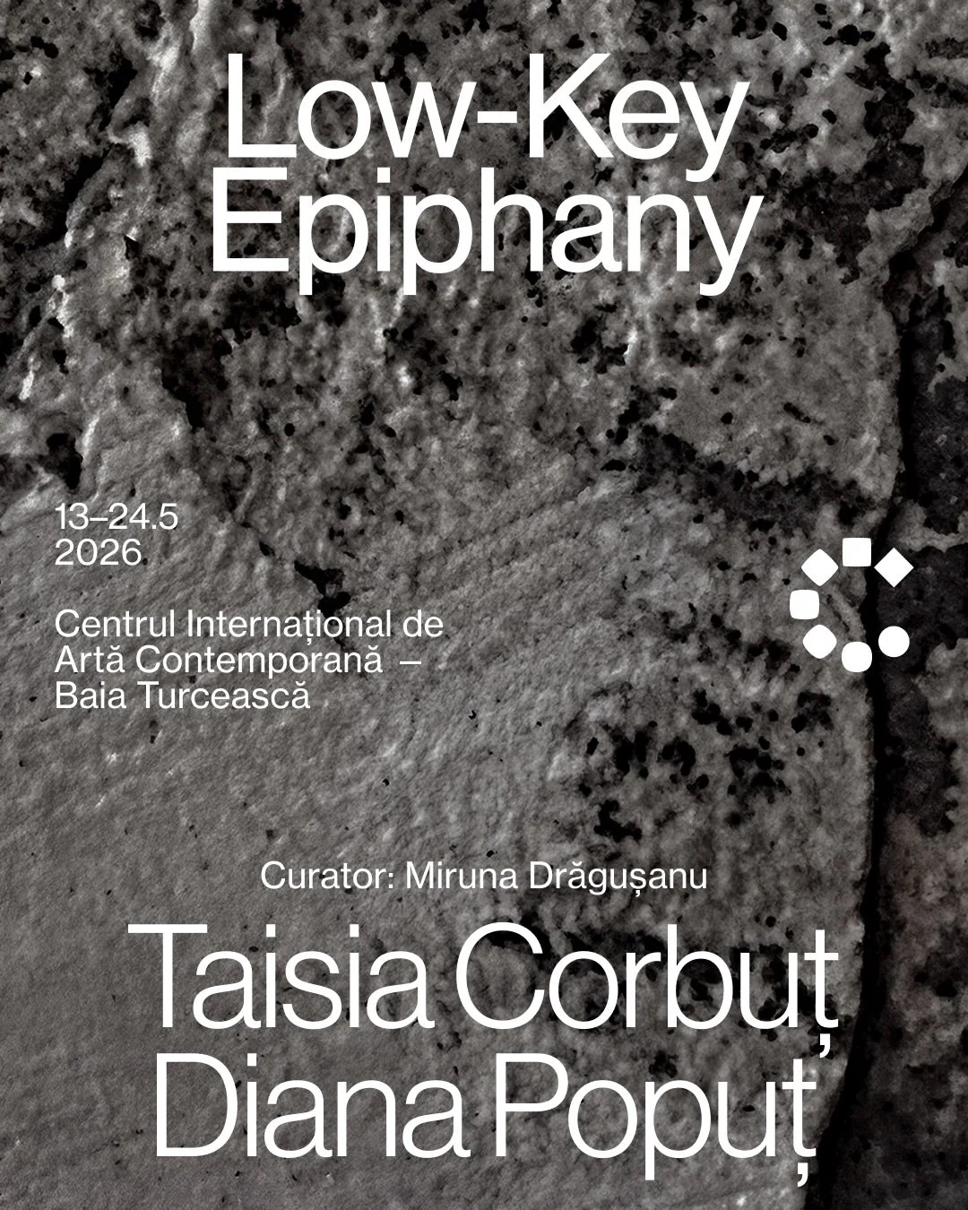 „Low-Key Epiphany”, expoziția artistelor Taisia Corbuț și Diana Popuț din RCW 2026, la CIAC - Baia Turcească