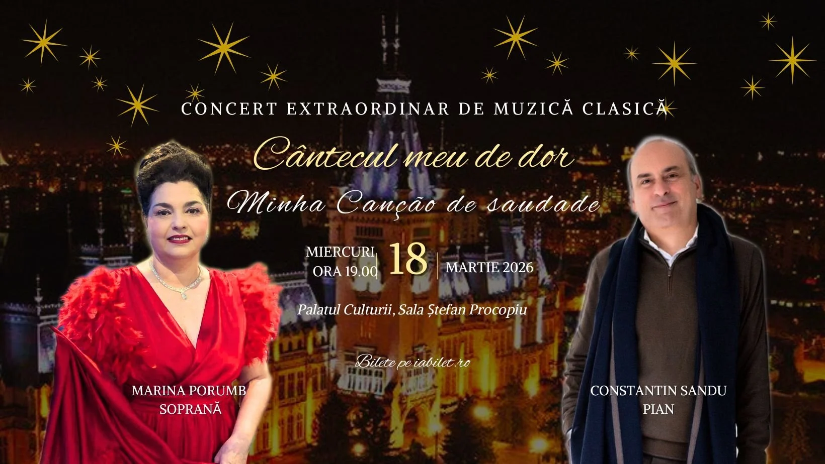Concert de muzică clasică la Palatul Culturii 