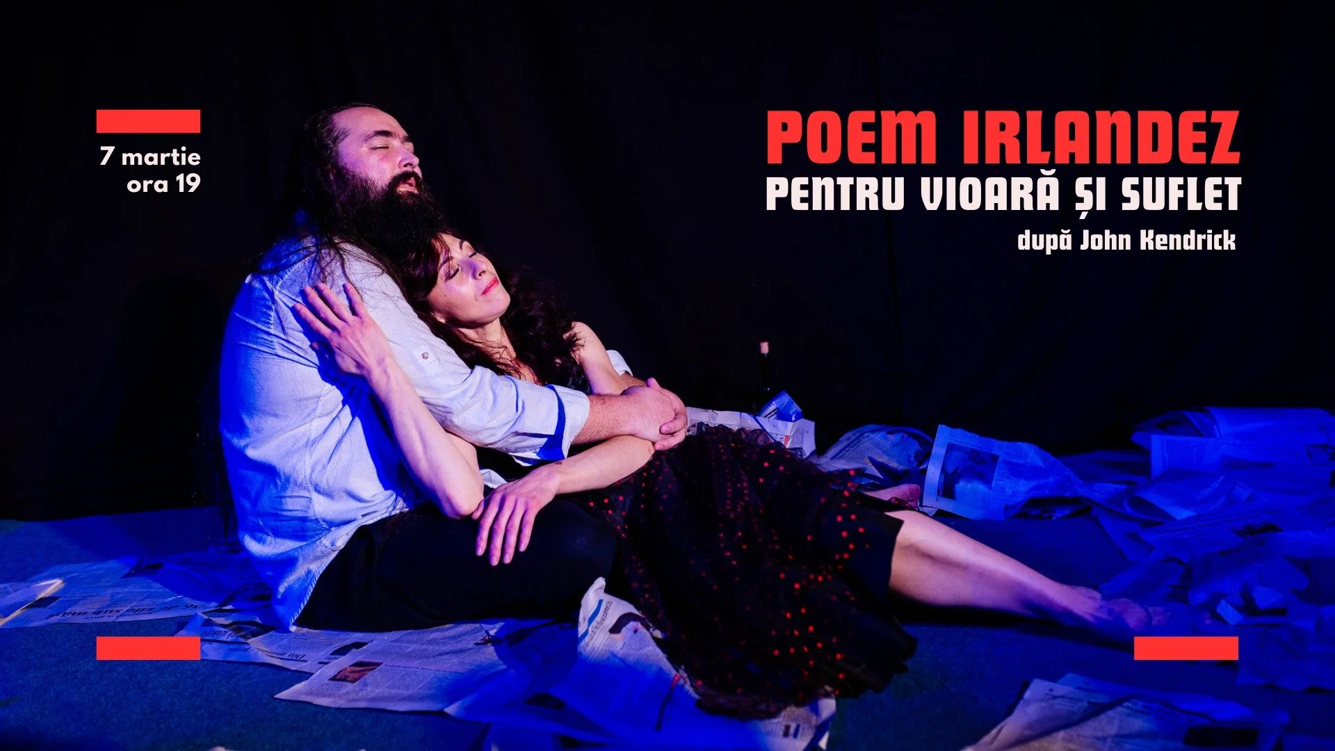 „Poem irlandez pentru vioară și suflet”, la Teatrul 21