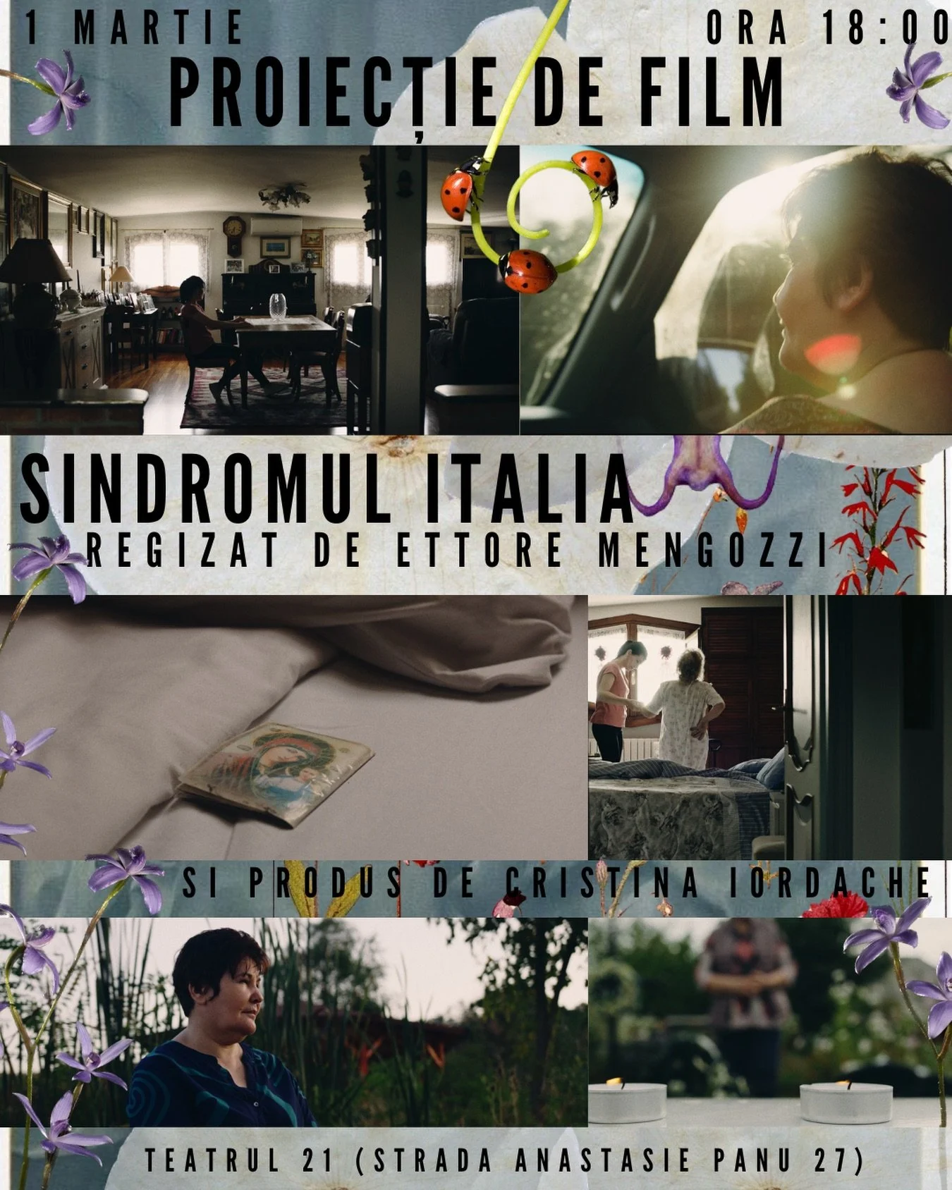 „Sindromul Italia”, proiecție de film - Festivalul Solidarității Feministe