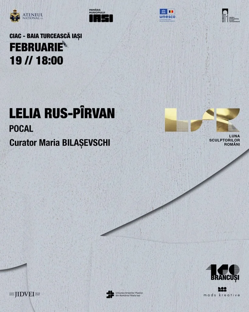 Expoziția „Pocal” a Leliei Rus-Pîrvan, la Centrul Internațional de Artă Contemporană - Baia Turcească, în cadrul LSR 2026