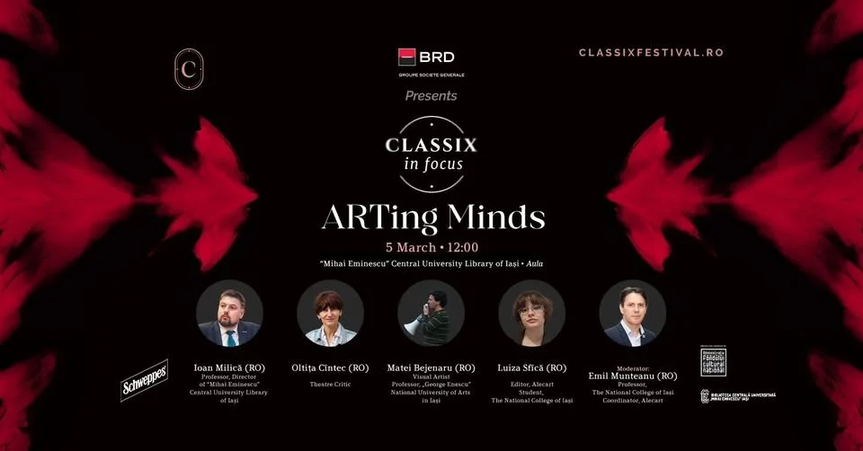 „ARTing Minds”, dialog în cadrul Classix in Focus - Aula BCU