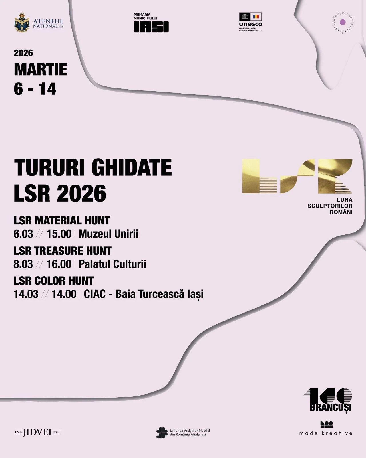 Tururi ghidate LSR 2026 - 06.03, 08.03, 14.03