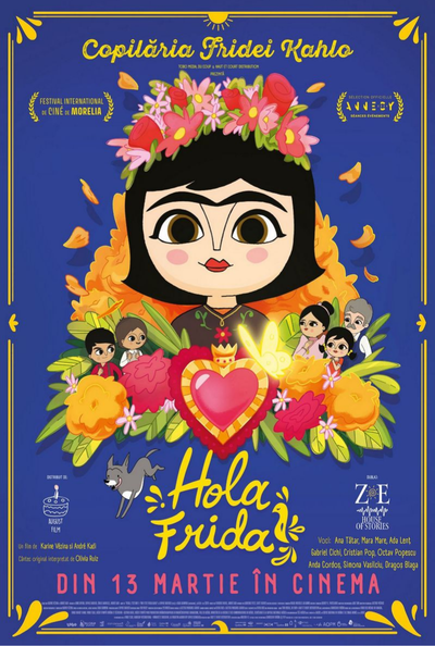 Cinema pentru copii: „Hola Frida”, din nou la Cinema Ateneu