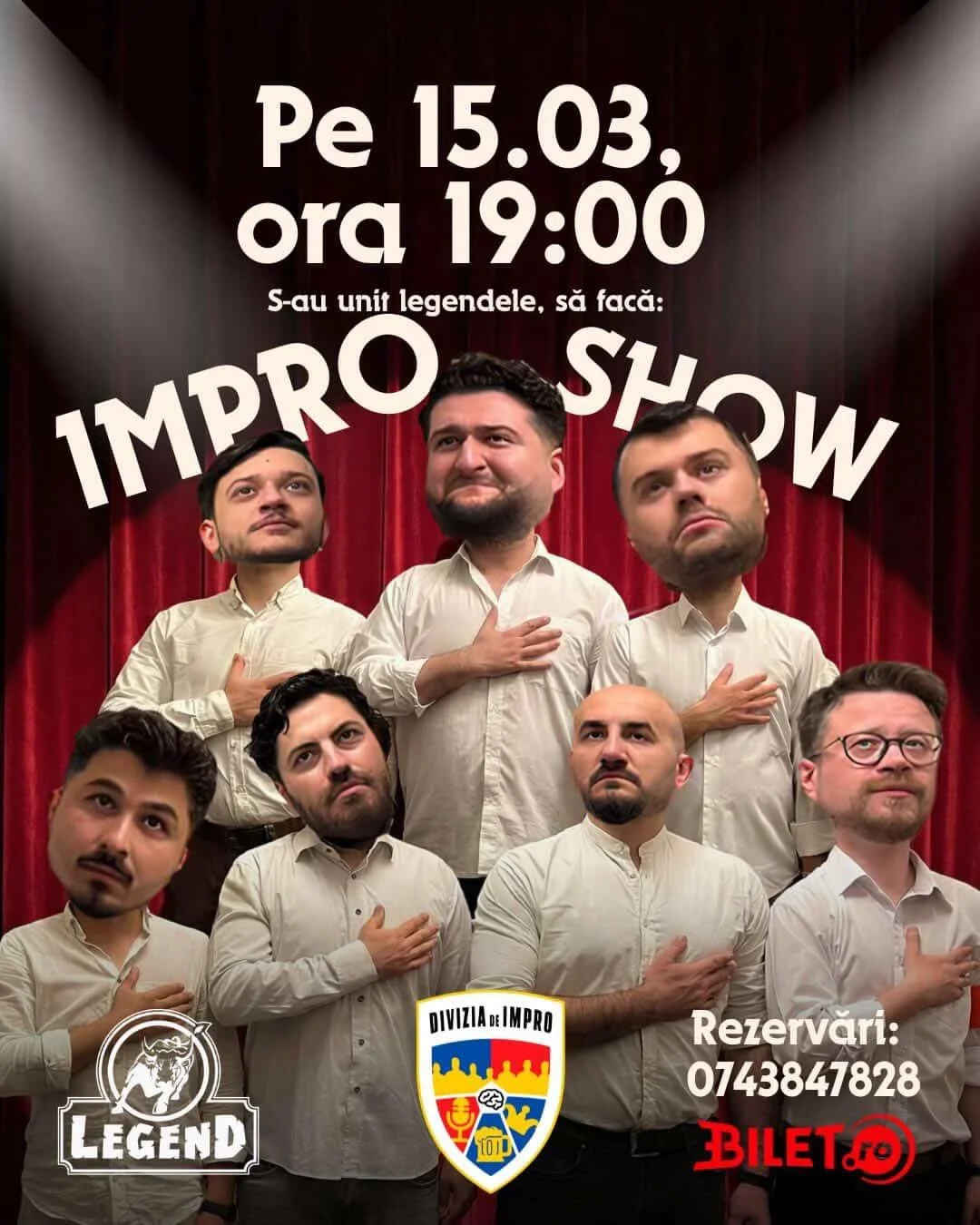 Divizia de Impro la Legend Pub