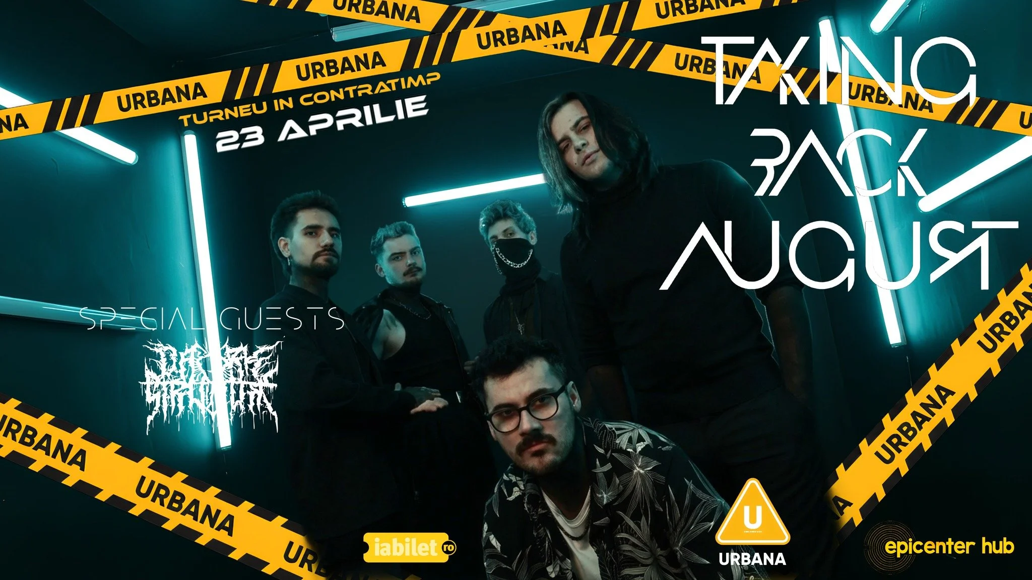 Concert: Taking Back August și Dark Structure, la Urbana Club
