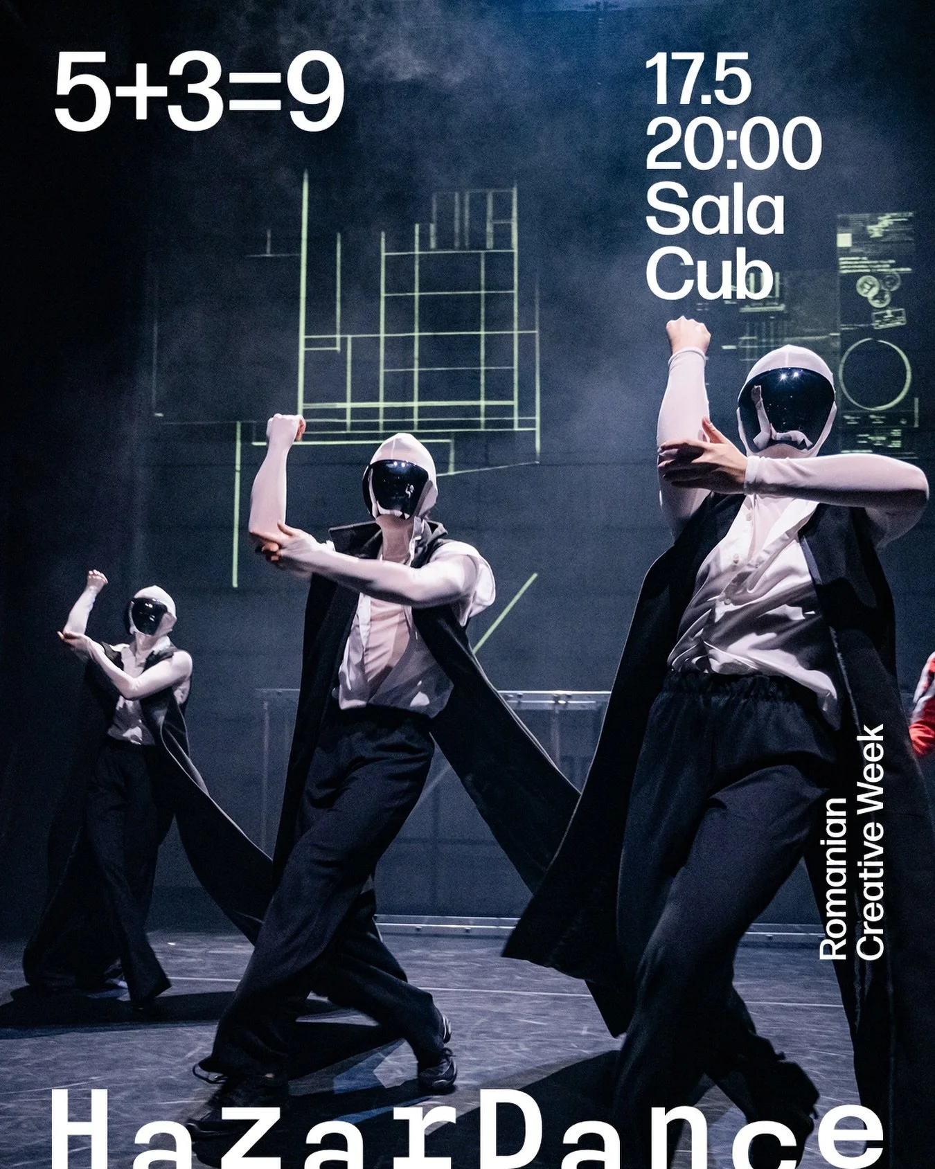 „5+3=9”, un spectacol de Ștefan Lupu în HazarDance Festival