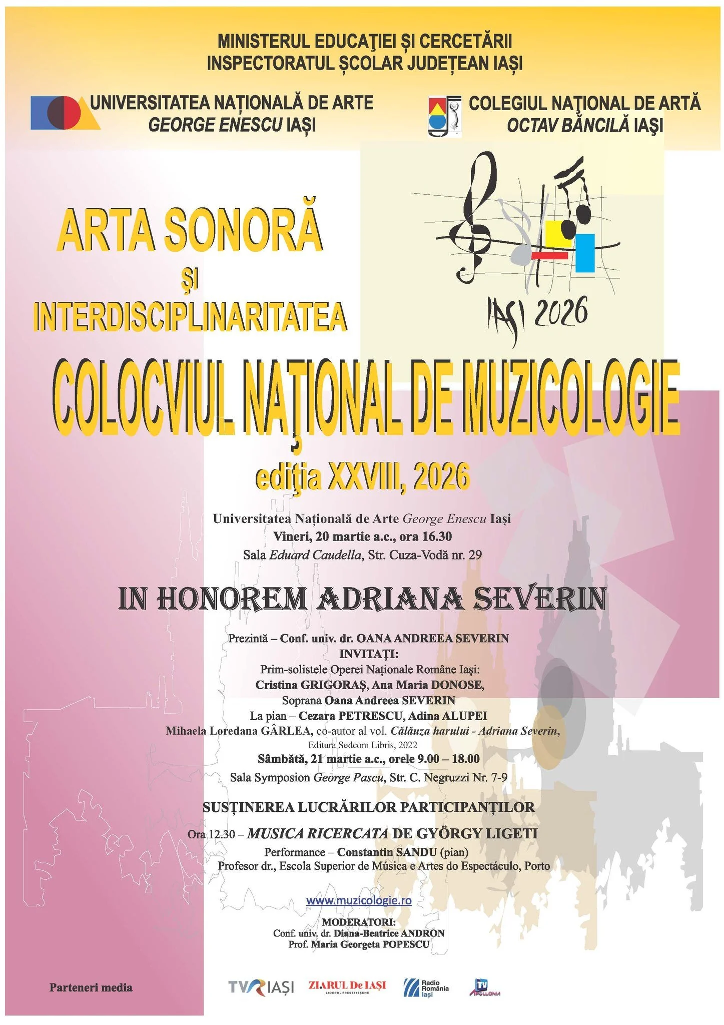 Colocviul Național de Muzicologie, la Casa Balș
