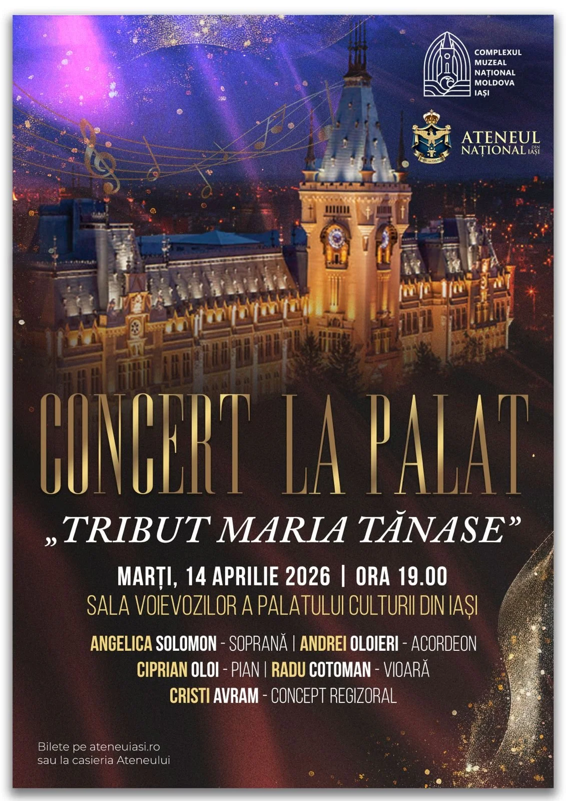 „Tribut Maria Tănase” - Concert la Palat