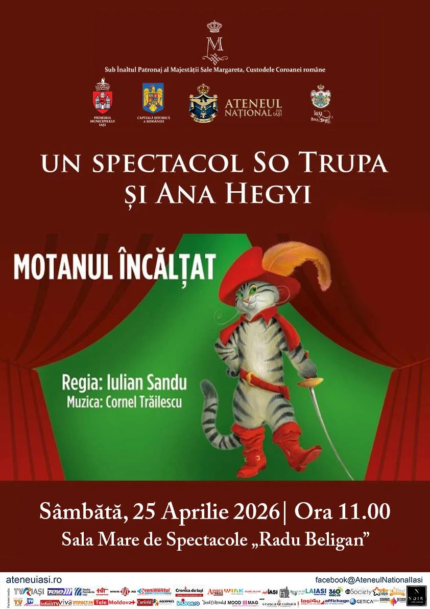 „Motanul încălțat”, cu So Trupa și Ana Hegyi