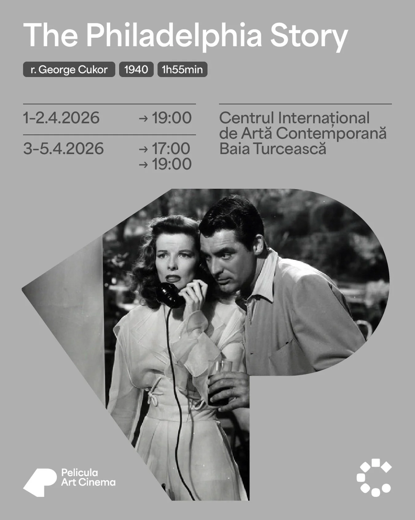 „The Philadelphia Story”, la Pelicula Art Cinema - CIAC