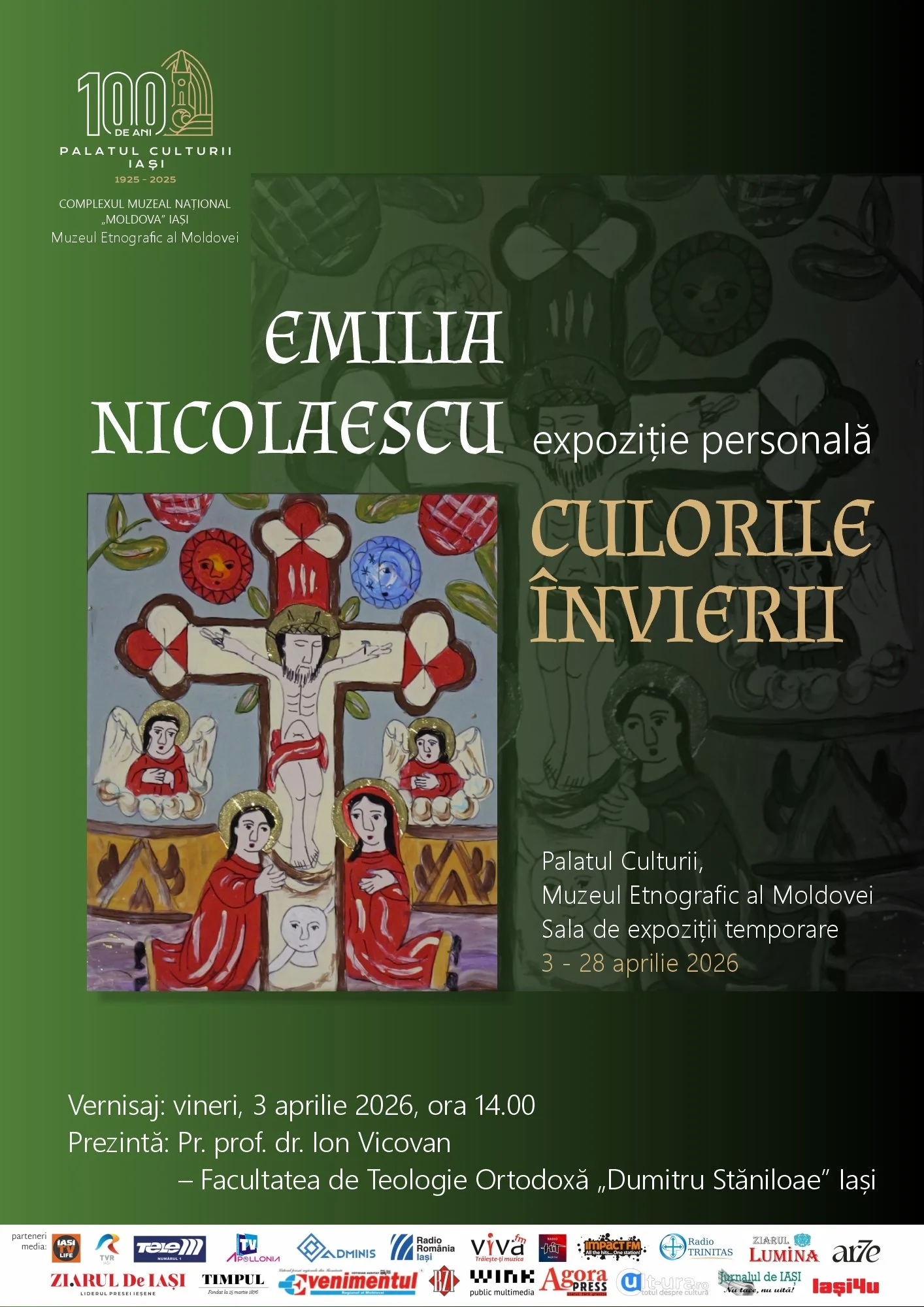 „Culorile Învierii”, expoziție personală Emilia Nicolaescu