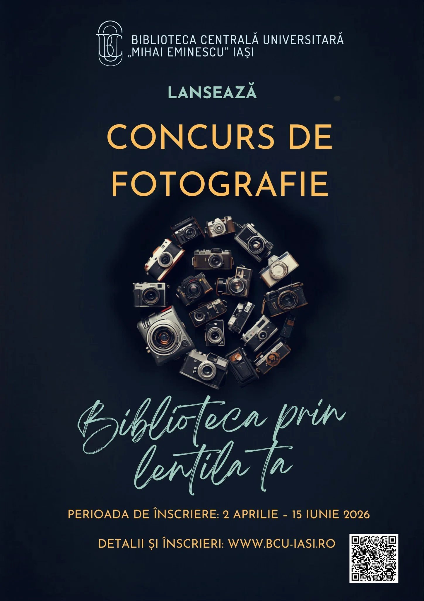„Biblioteca prin lentila ta”, concurs de fotografie
