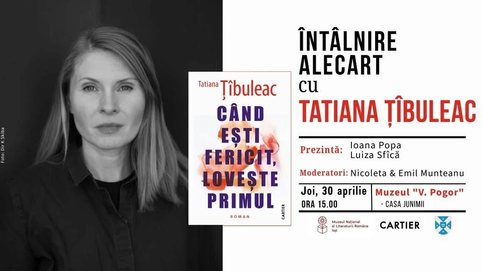 Tatiana Țîbuleac, invitată la Întâlnirile Alecart