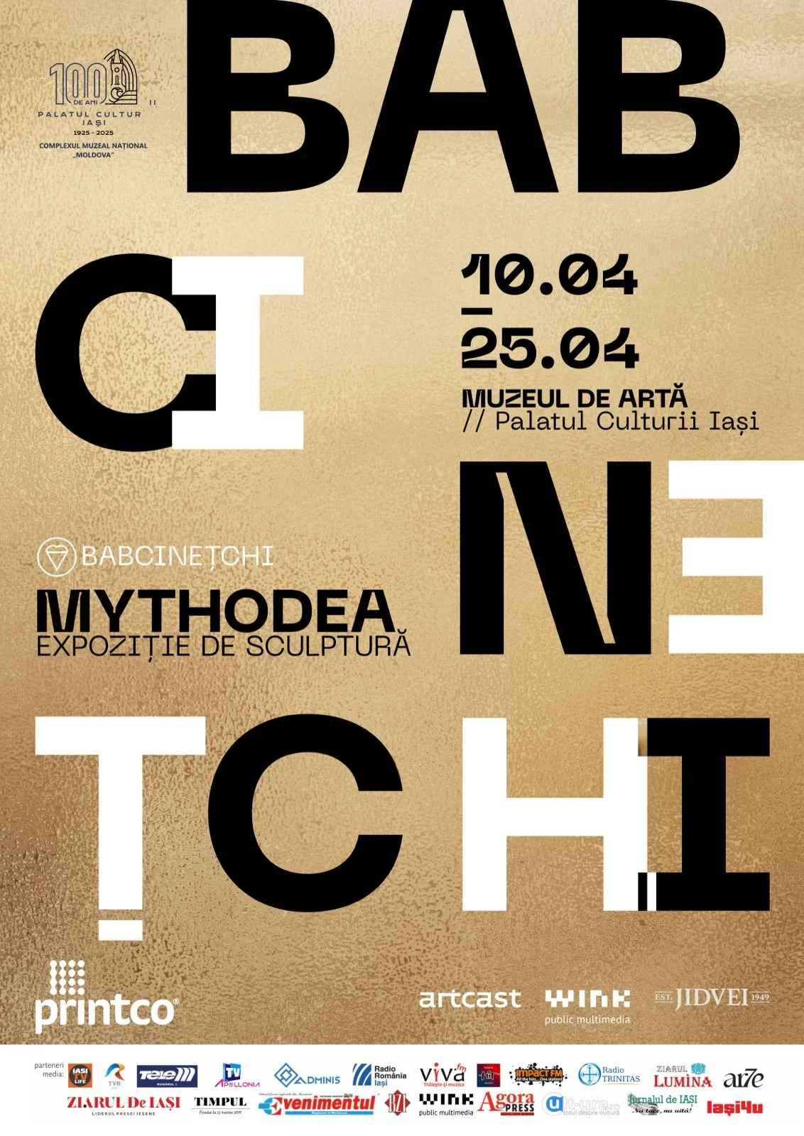 Vladlen Babcinețchi: „Mythodea” - expoziție de sculptură la Palatul Culturii