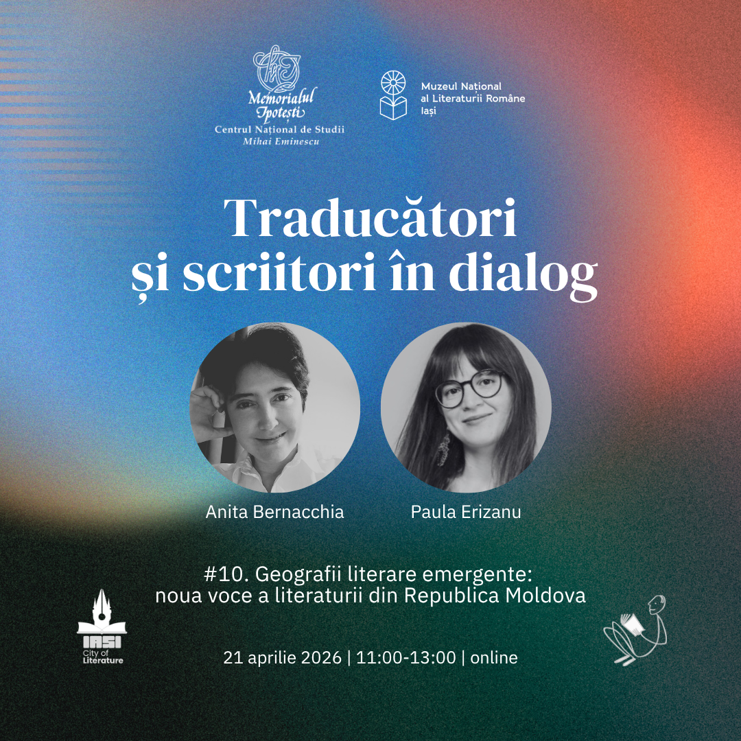Traducători și scriitori în dialog: Anita Bernacchia și Paula Erizanu. Online