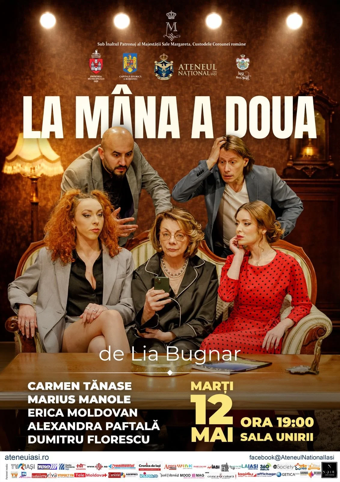 „La mâna a doua”, un spectacol de Lia Bugnar, se joacă la Sala Unirii