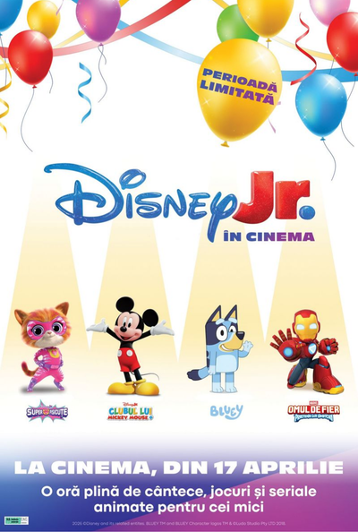 Disney Junior Cinema Club, în 18 aprilie