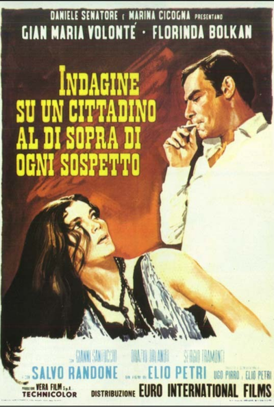 „Indagine su un cittadino al di sopra di ogni sospetto” - Cinema politic italian