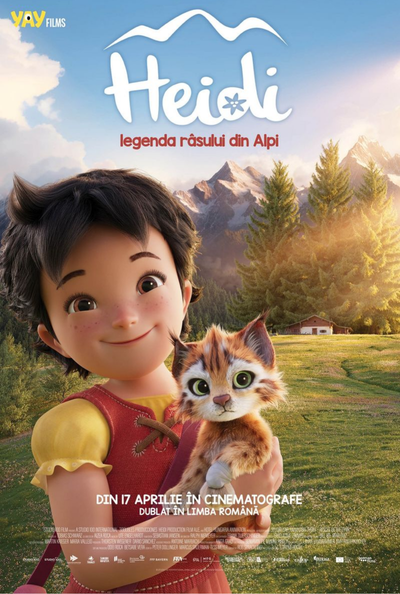 „Heidi - legenda râsului din Alpi” rulează la Cinema Ateneu