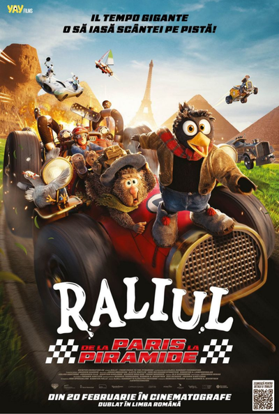 „Raliul de la Paris la Piramide” rulează la Cinema Ateneu