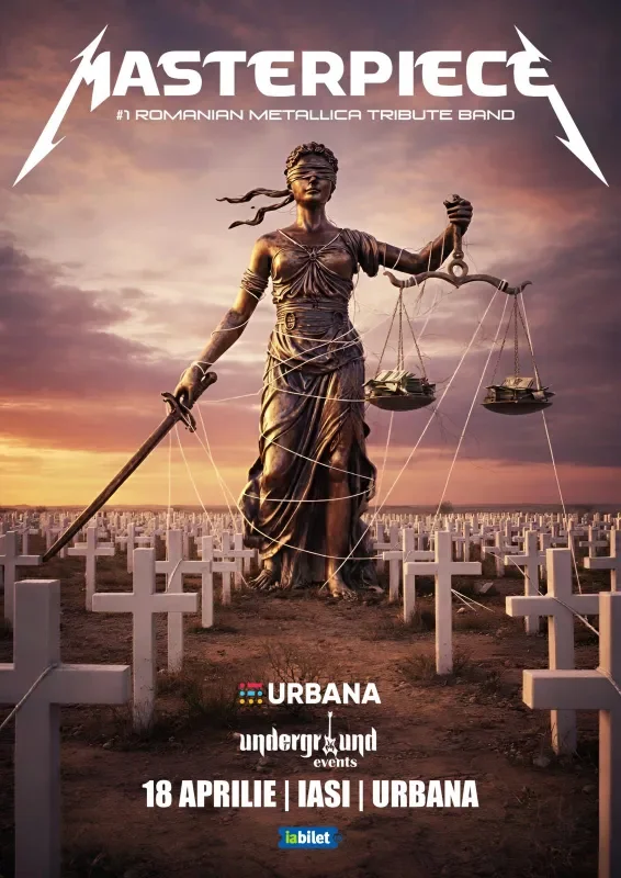 Concert: Masterpiece Tribut Metallica, la Urbana Club