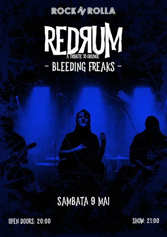 Trupa Redrum, în concert la Rocknrolla Iași