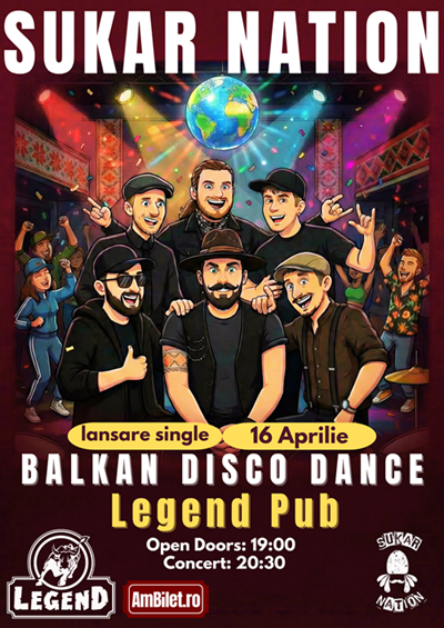 Sukar Nation, lansare single la Legend Pub