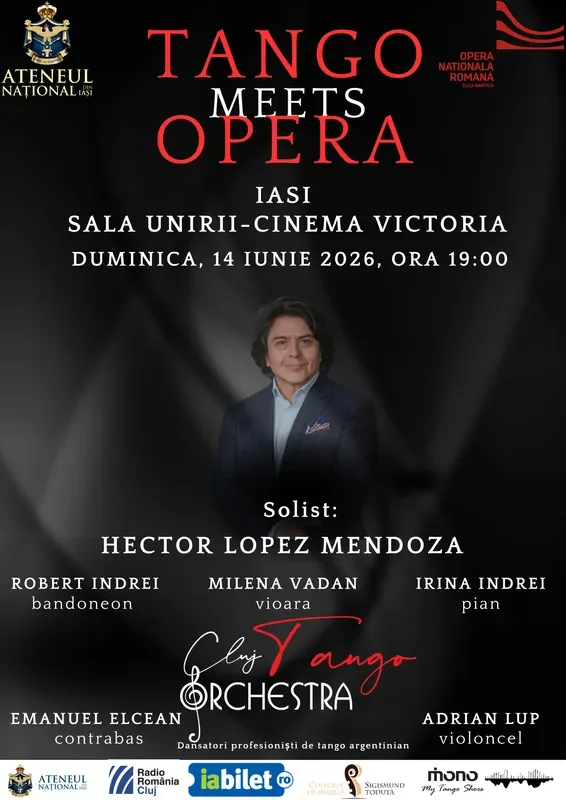 Tango Meets Opera - Gala de tango argentinian. Special Guest: Hector Lopez Mendoza