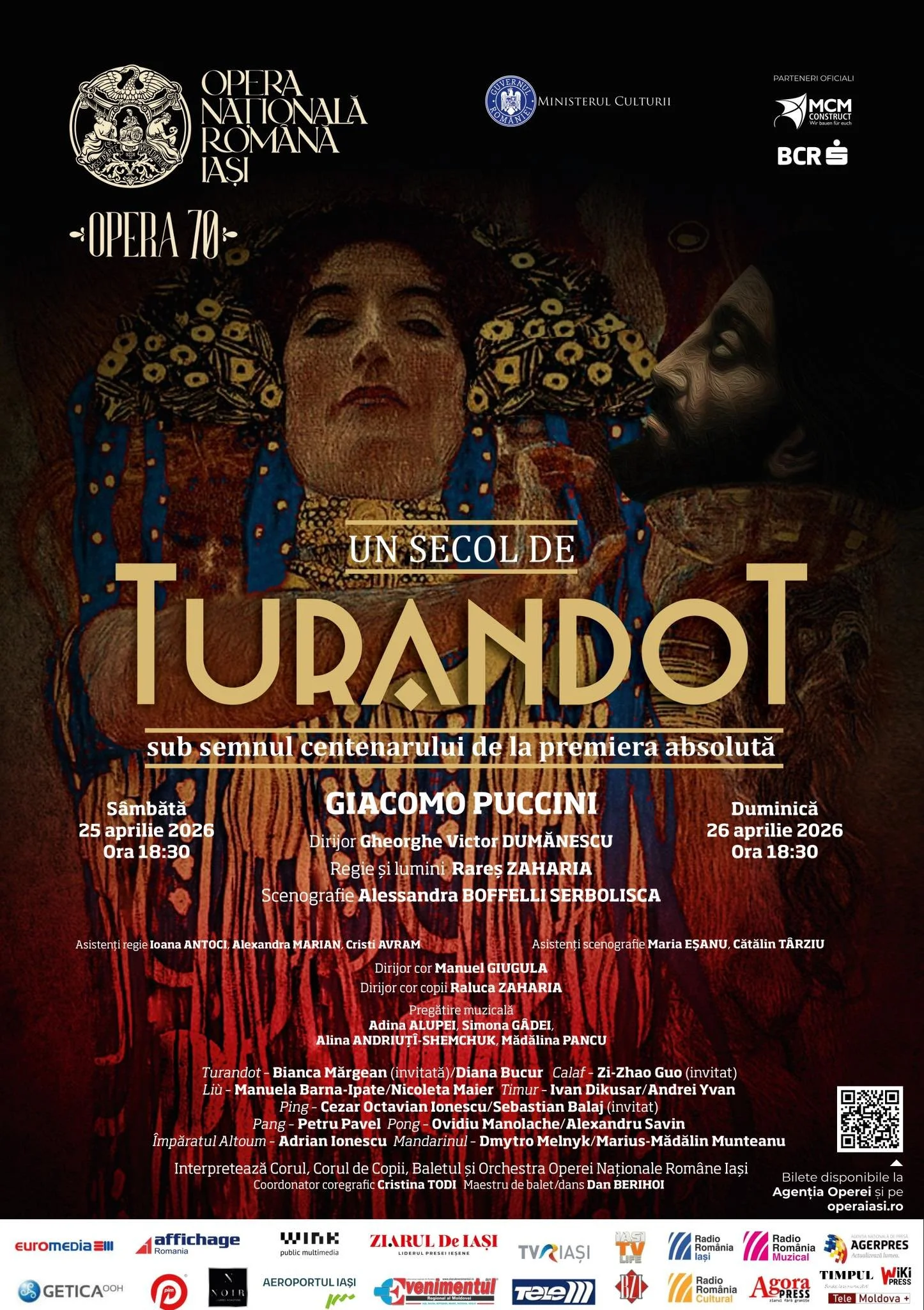 Opera „Turandot” de Puccini la ONRI
