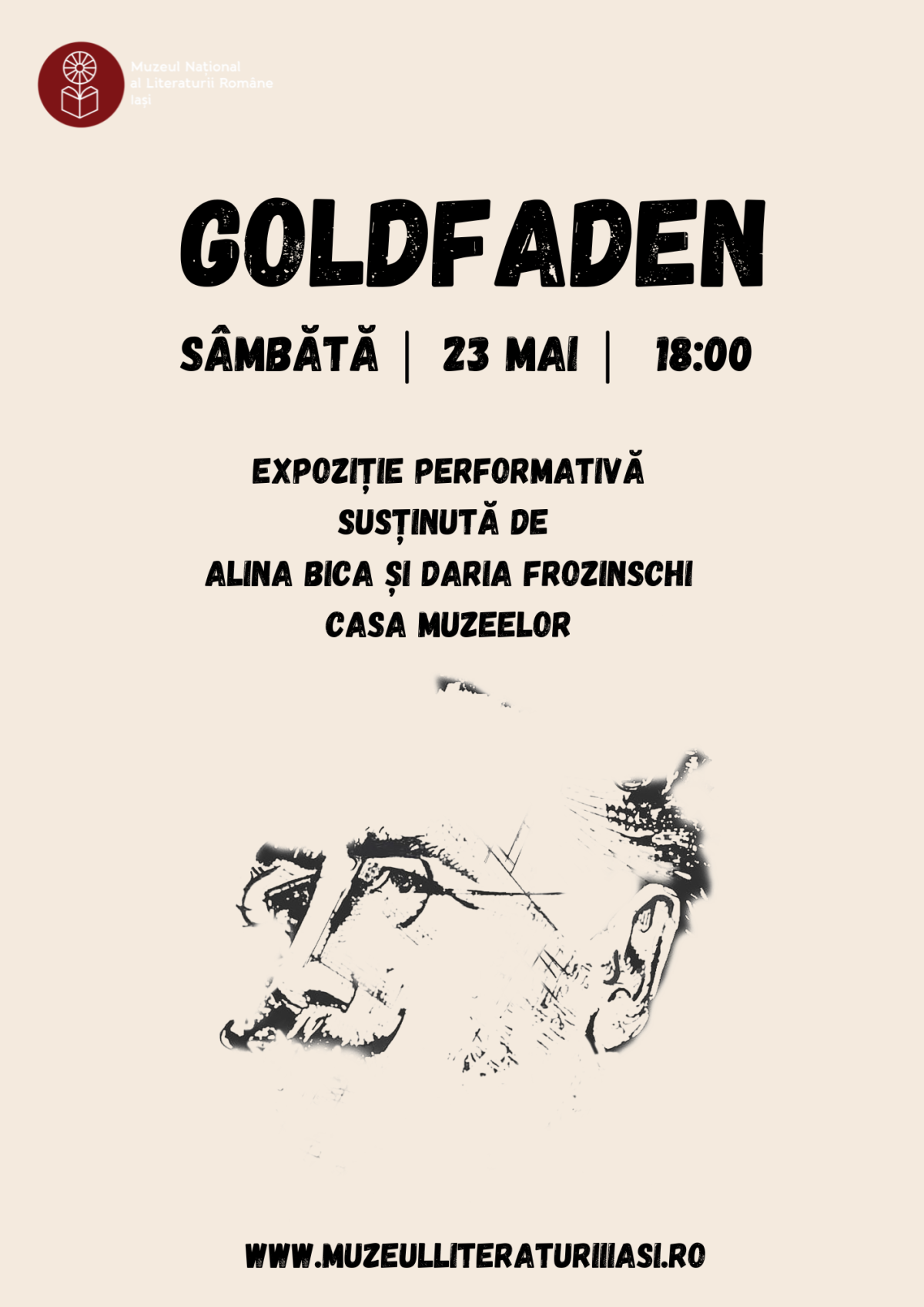 „Goldfaden”, expoziție performativă la Noaptea Muzeelor 2026