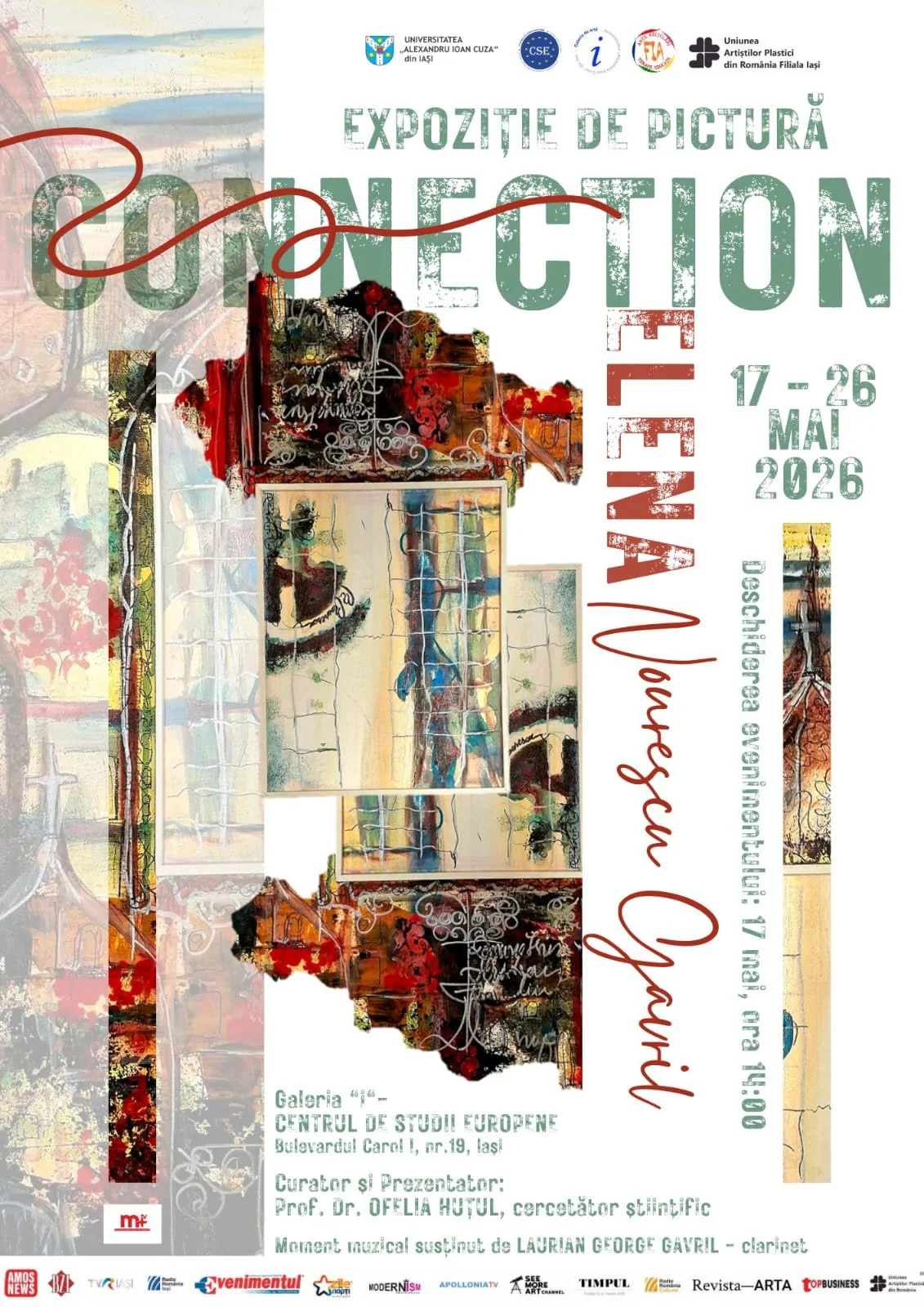 „Connection”, expoziție la Centrul de Studii Europene