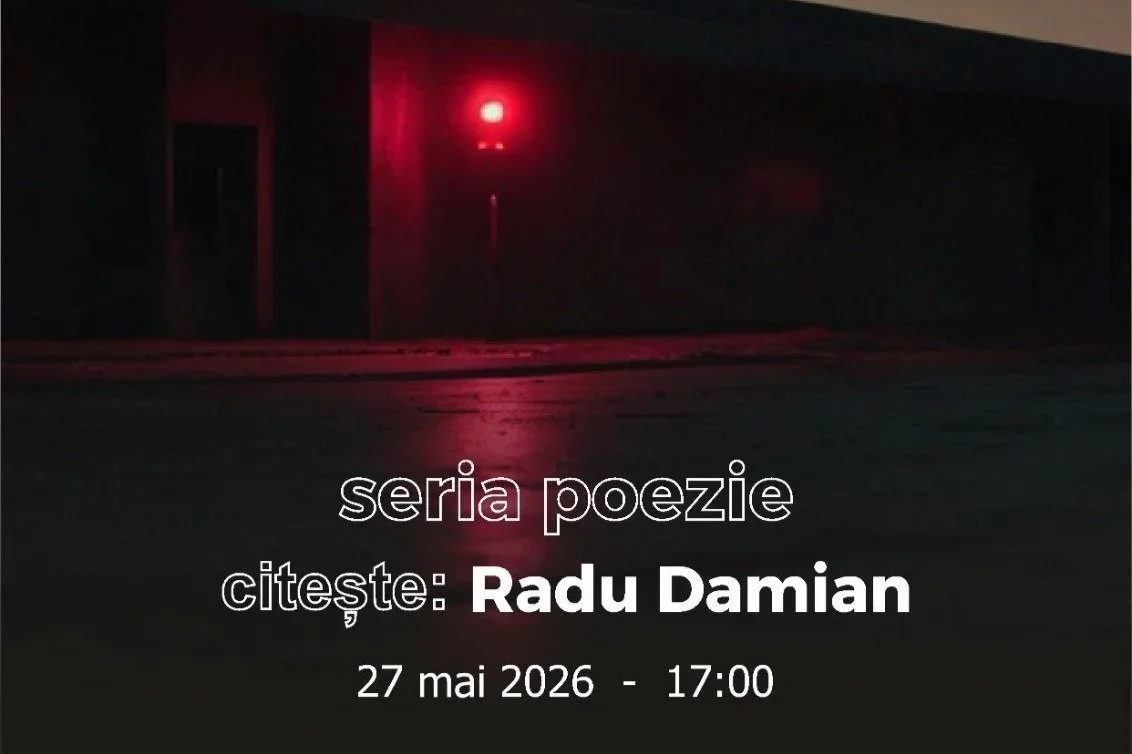 Radu Damian citește poezie la Atelierul Junimea XXI