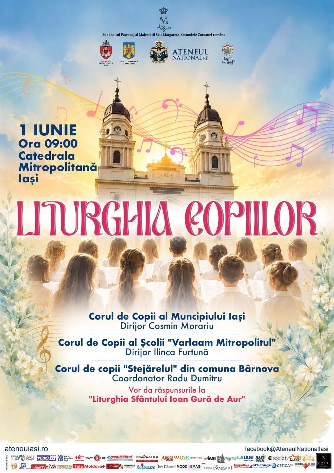 Ziua Copilului, trei evenimente organizate de Ateneul Național Iași