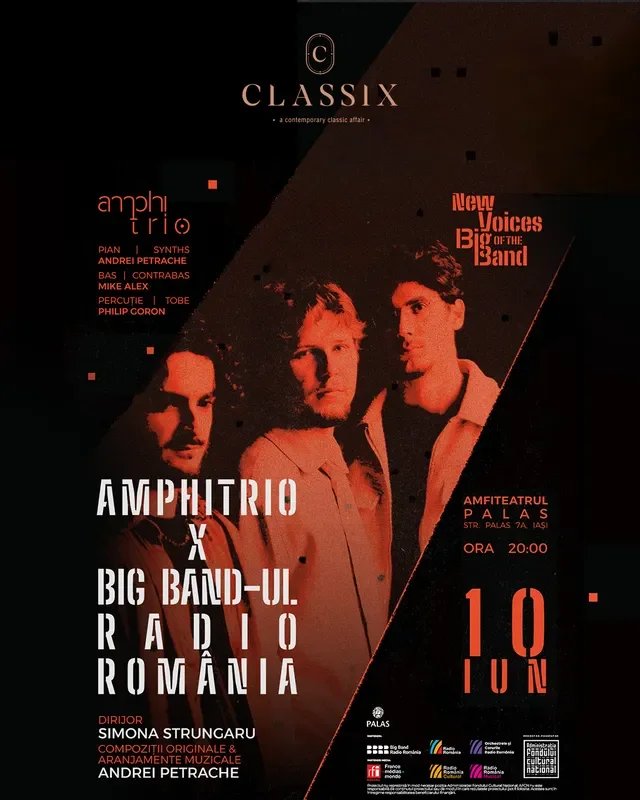 Classix Concert: New Voices of the Big Band, în 10 iunie