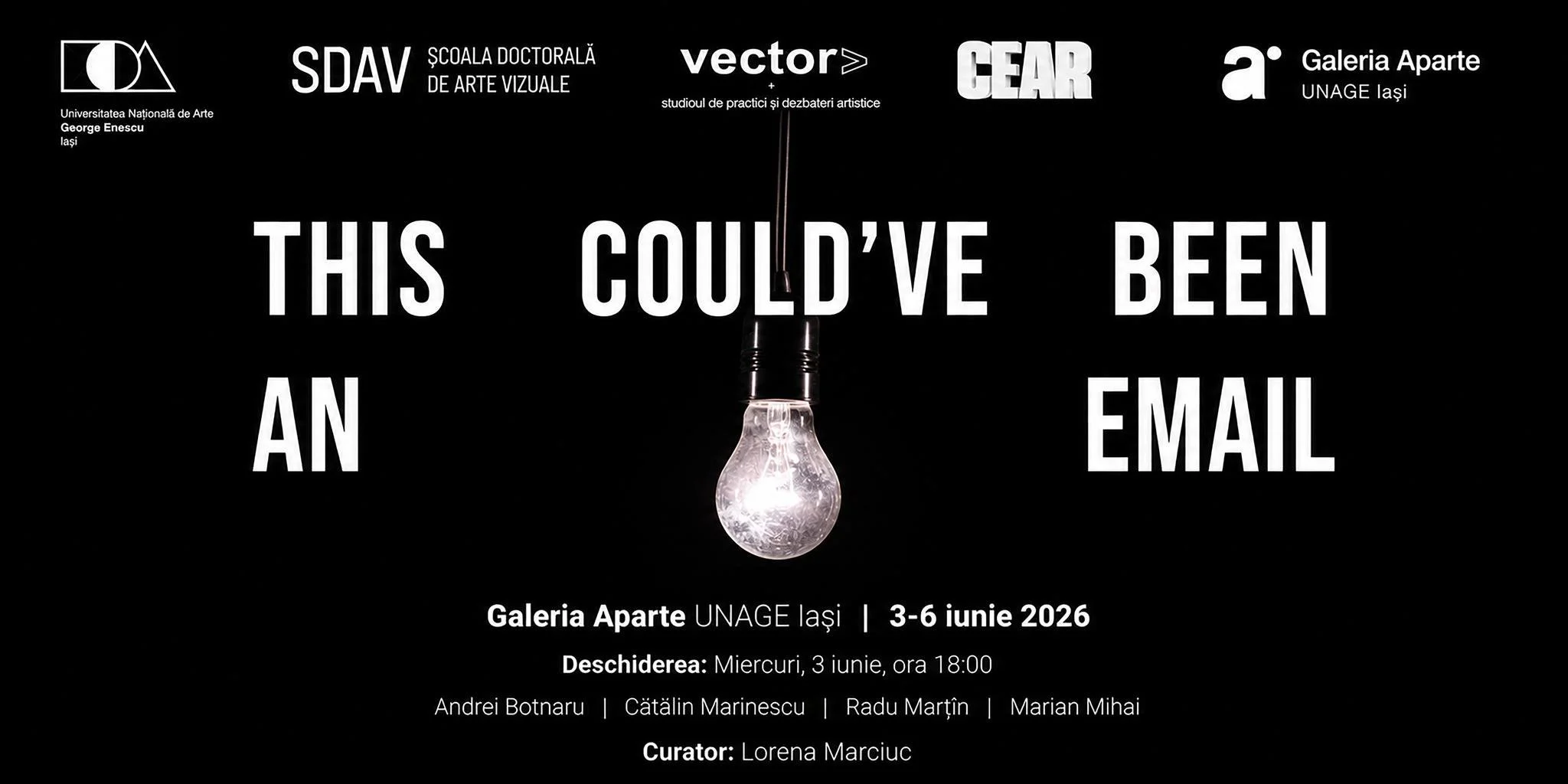 „This could've been an email”, expoziție la Galeria Aparte