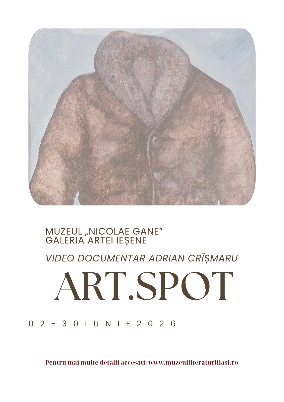 „Art.Spot”, video-documentar Adrian Crîșmaru, la Muzeul „Nicolae Gane”
