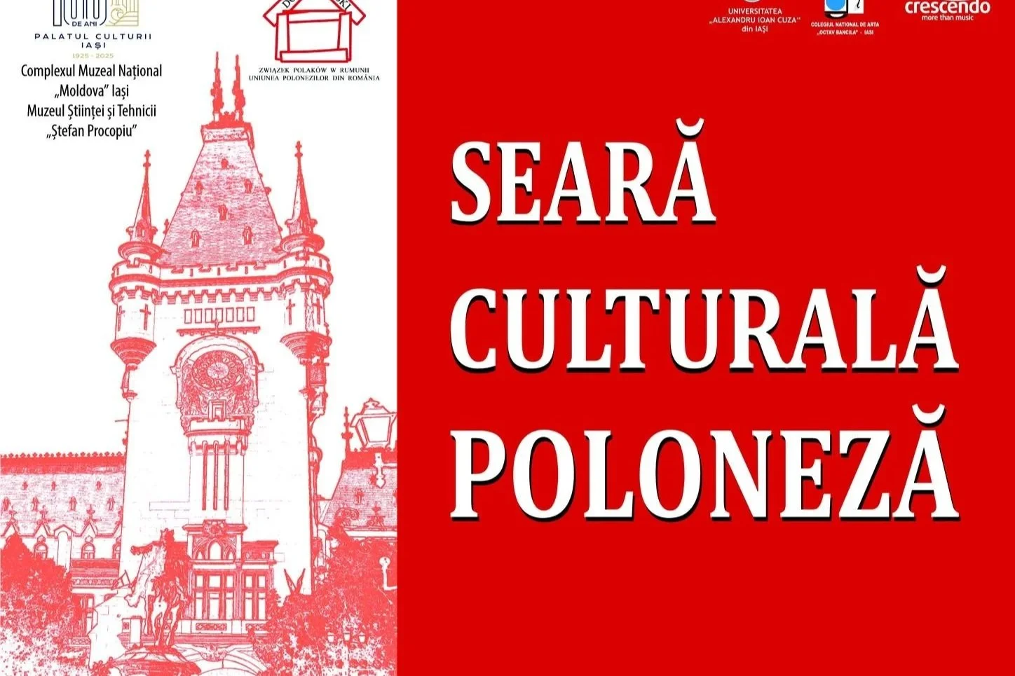 Seară culturală poloneză la Palatul Culturii