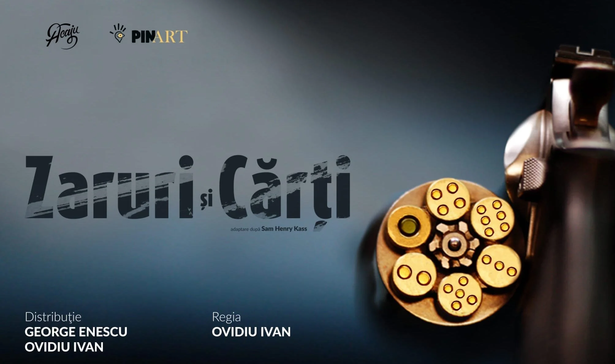 „Zaruri și cărți”, un spectacol de Ovidiu Ivan, la Acaju