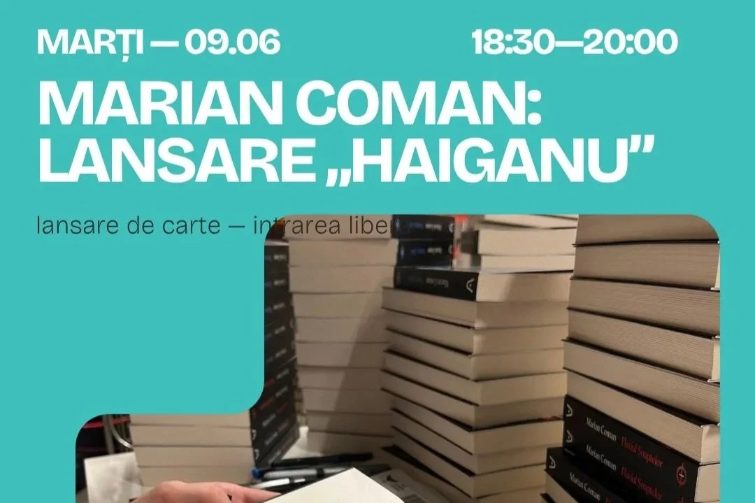 „Haiganu” de Marian Coman, lansare de carte la Acaju