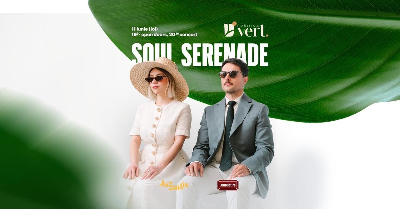Concert în Grădina Vert: Soul Serenade