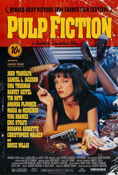 „Pulp Fiction” la Rooftop Cinema 