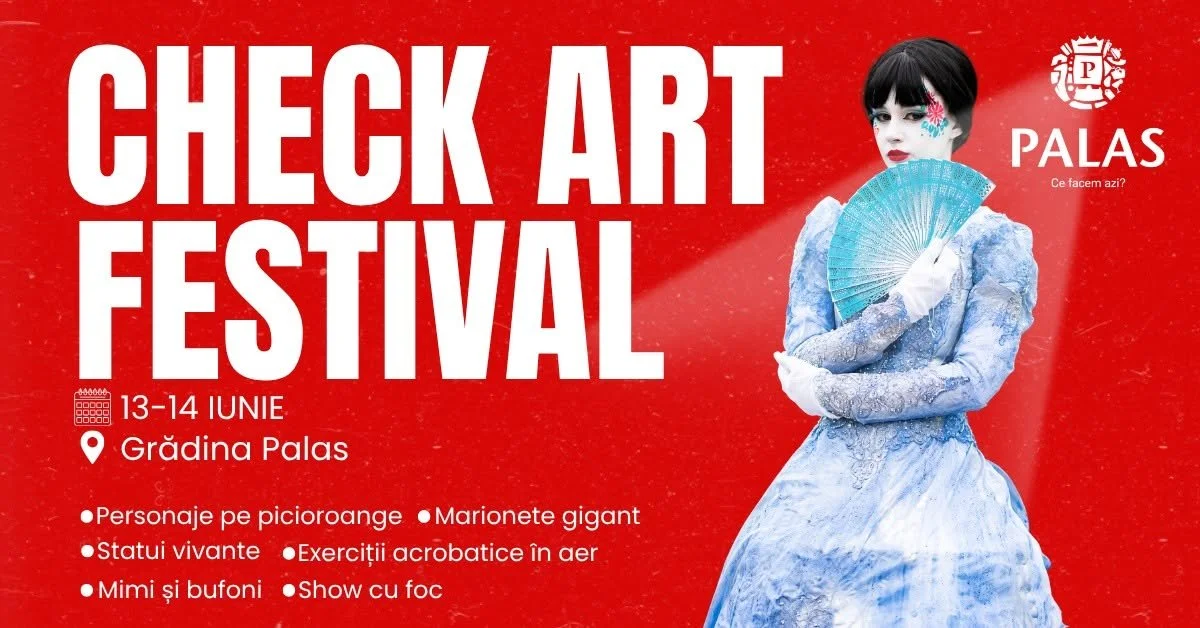Check Art Festival în Grădina Palas