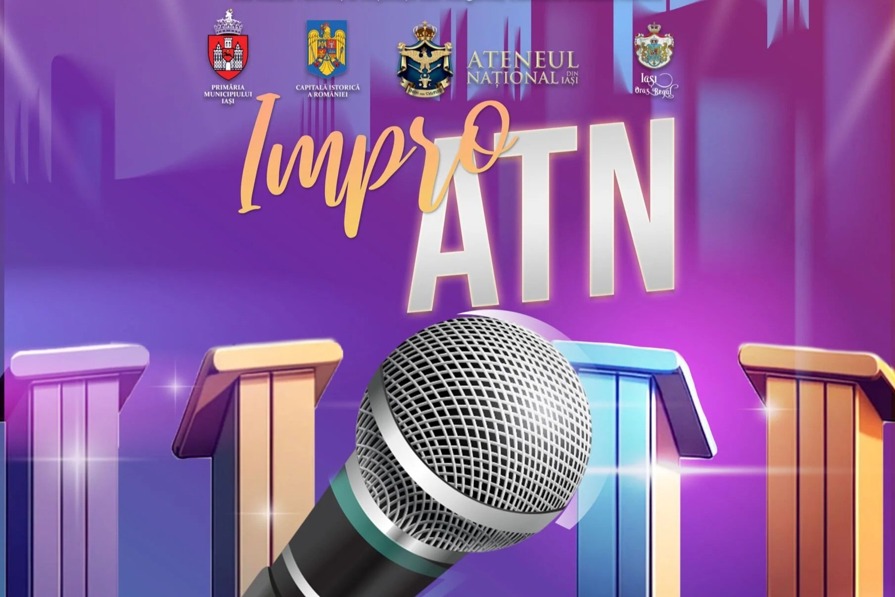 „Impro ATN”, un super show la Amfiteatrul Palas