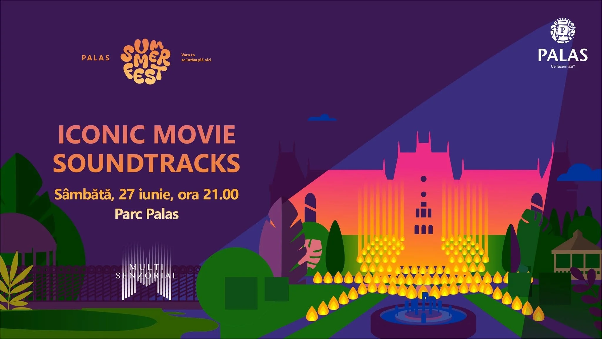 Iconic Movie Soundtracks, în Parc Palas